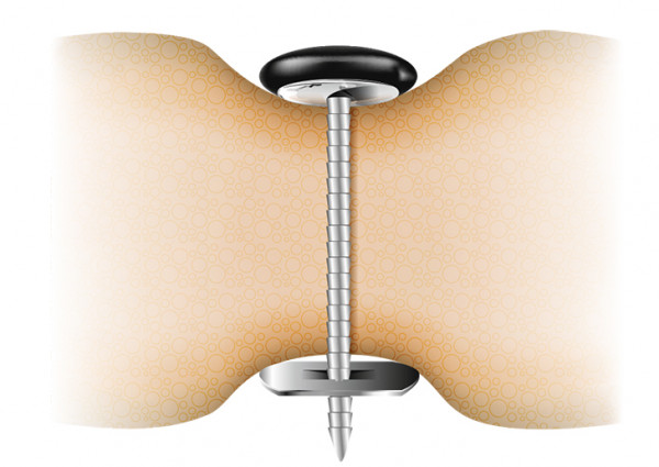 PRF-Werkzeug zum Ansetzen von Polsternägeln