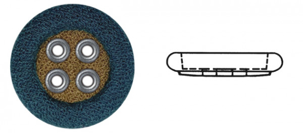 Susanne DAF 4-fori per due occhielli